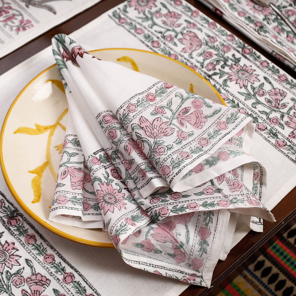 Block Printed Table Runner