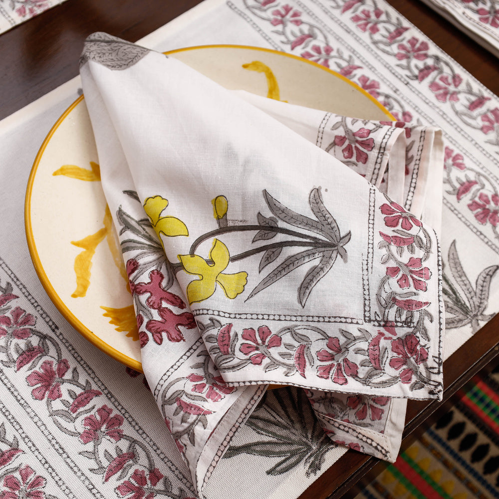 Block Printed Table Runner