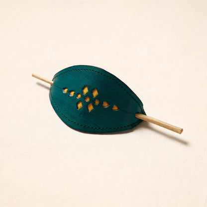 Leather Hair Pin
