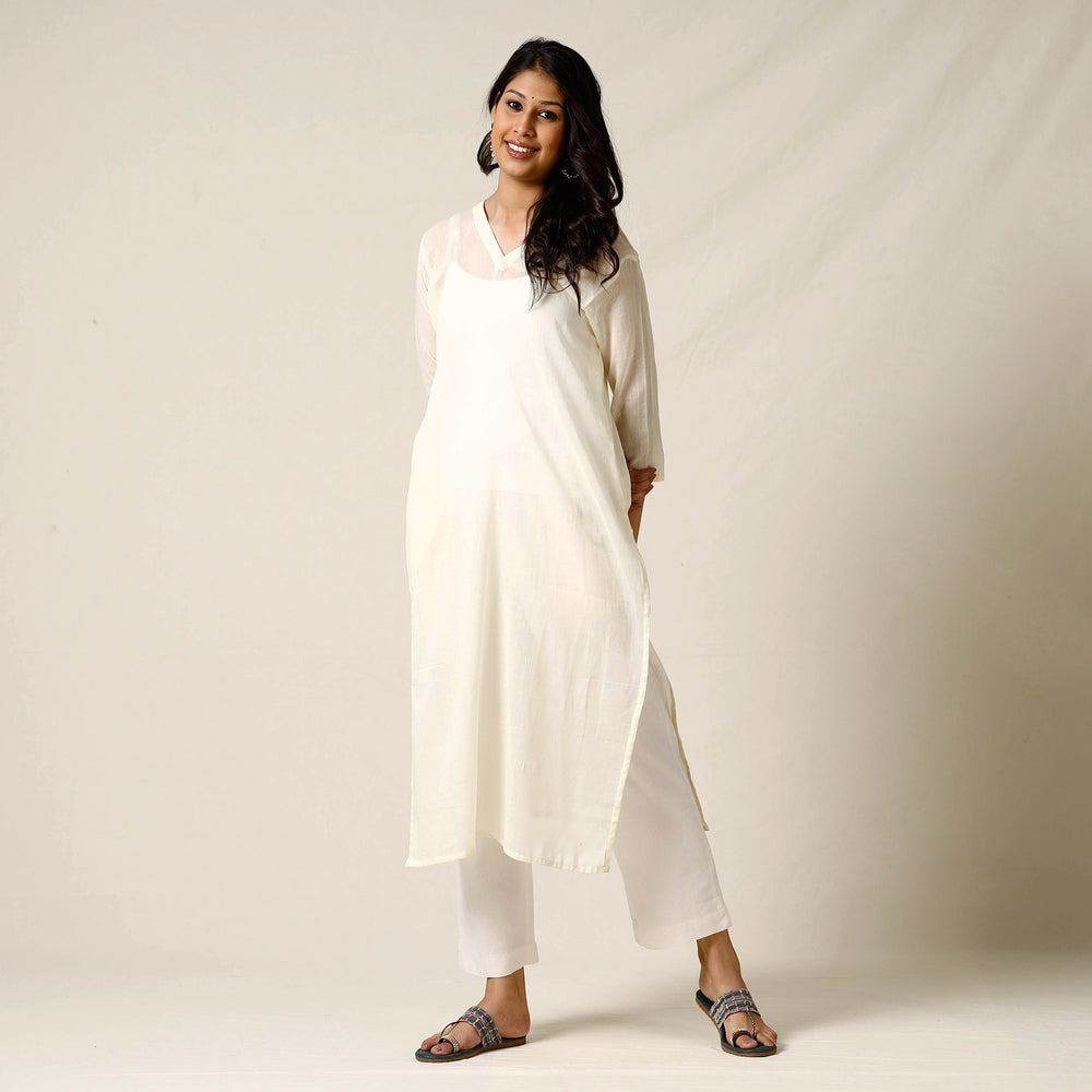 plain cotton kurta