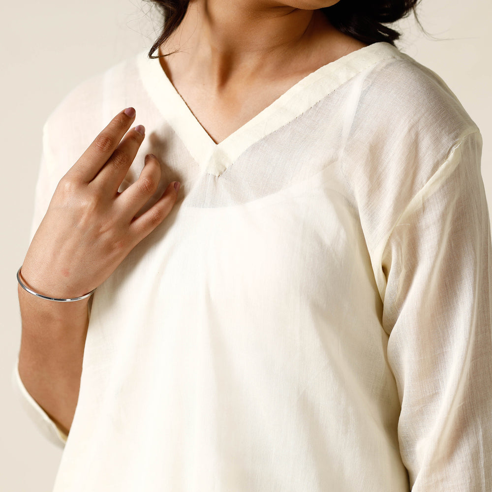 plain cotton kurta