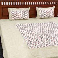 sanganeri double bed cover set