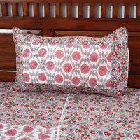 sanganeri double bed cover set