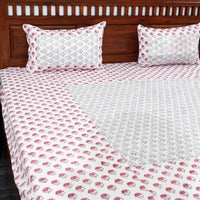 sanganeri double bed cover set