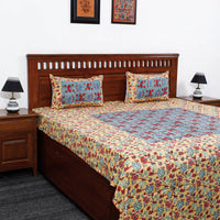 sanganeri double bed cover set