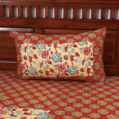 sanganeri double bed cover set