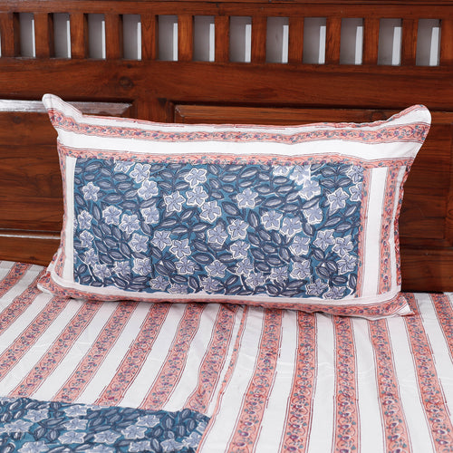 sanganeri double bed cover set