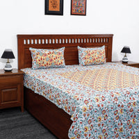 sanganeri double bed cover set