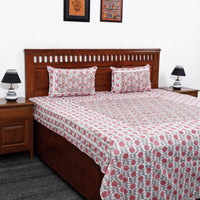 sanganeri double bed cover set