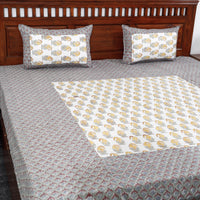 sanganeri double bed cover set