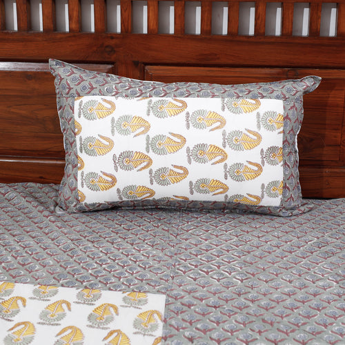 sanganeri double bed cover set