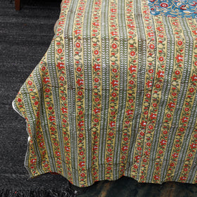 Buy Block Print Patchwork Cotton Sanganeri Bed Sheet