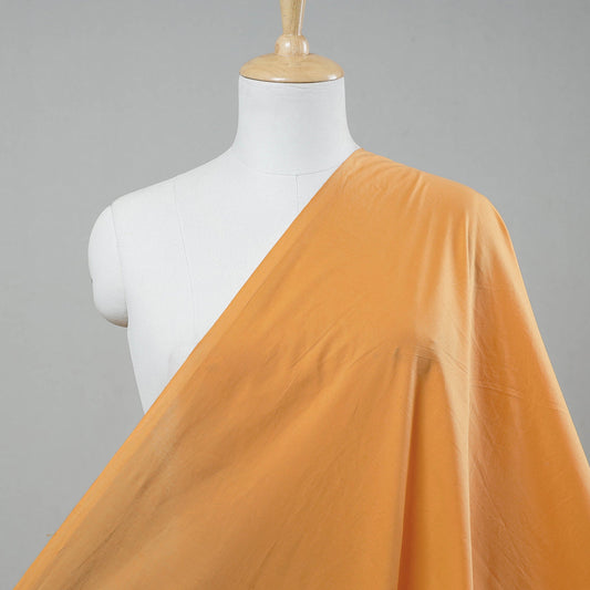 Yellow - Prewashed Plain Dyed Cotton Fabric