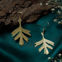 metal dokra earrings