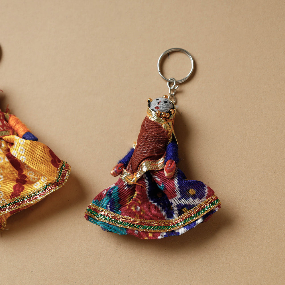 Rajasthani Puppet Keychain