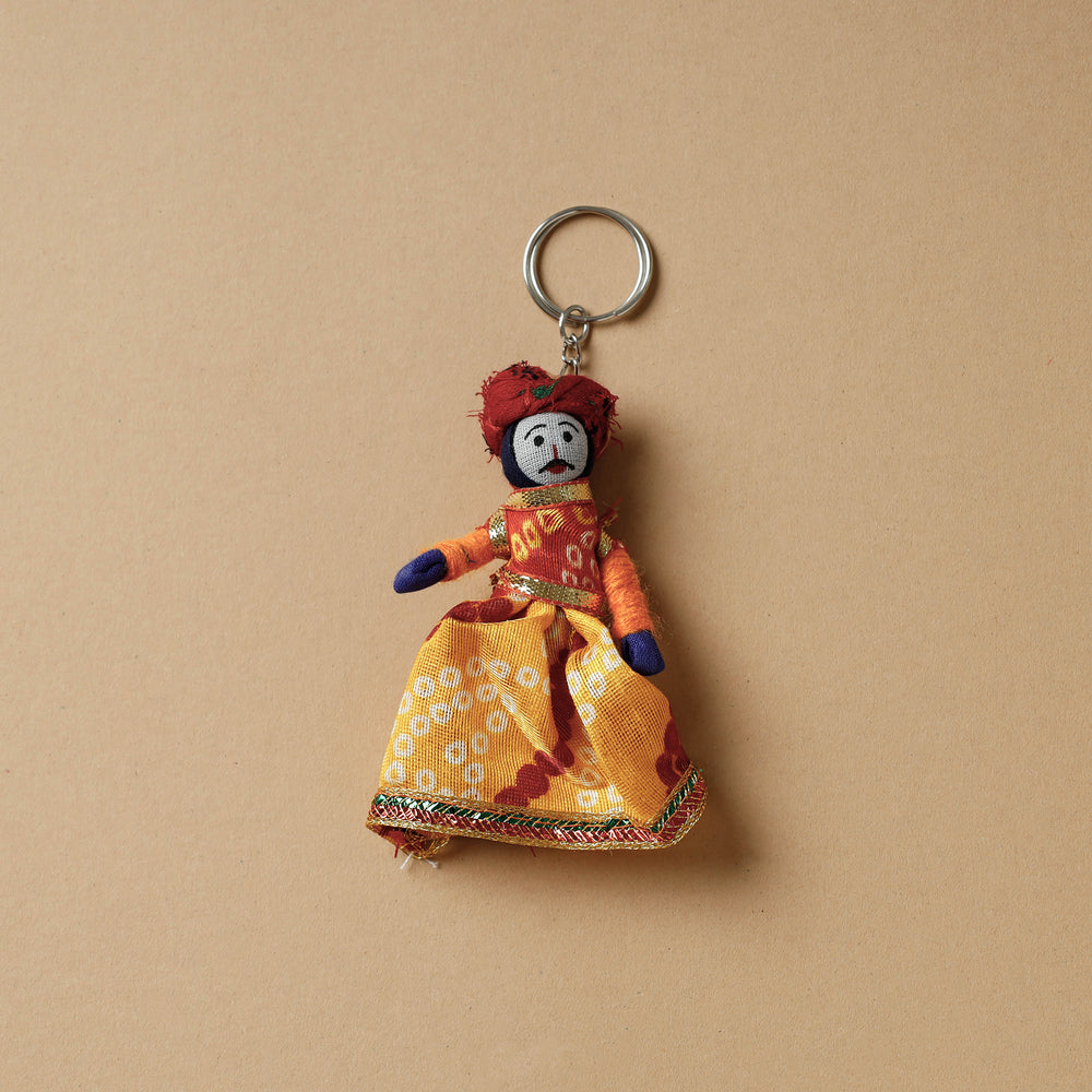 Rajasthani Puppet Keychain