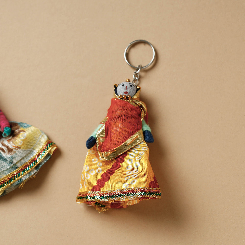 Rajasthani Puppet Keychain