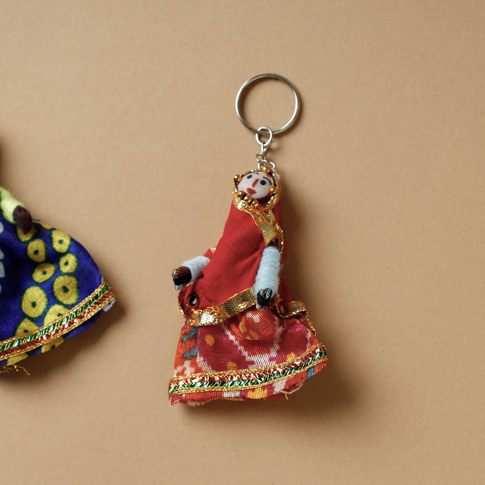 Rajasthani Puppet Keychain