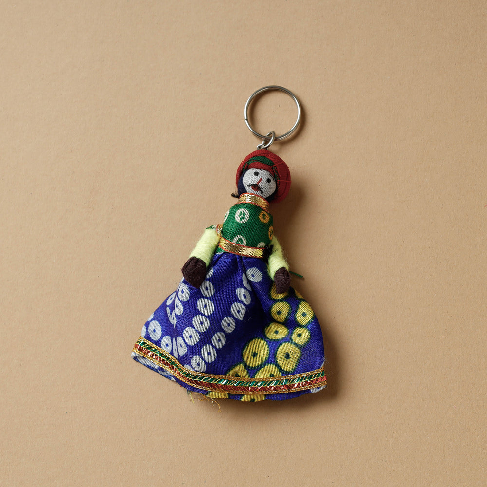 Rajasthani Puppet Keychain