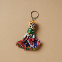 Rajasthani Puppet Keychain 