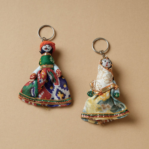 Rajasthani Puppet Keychain