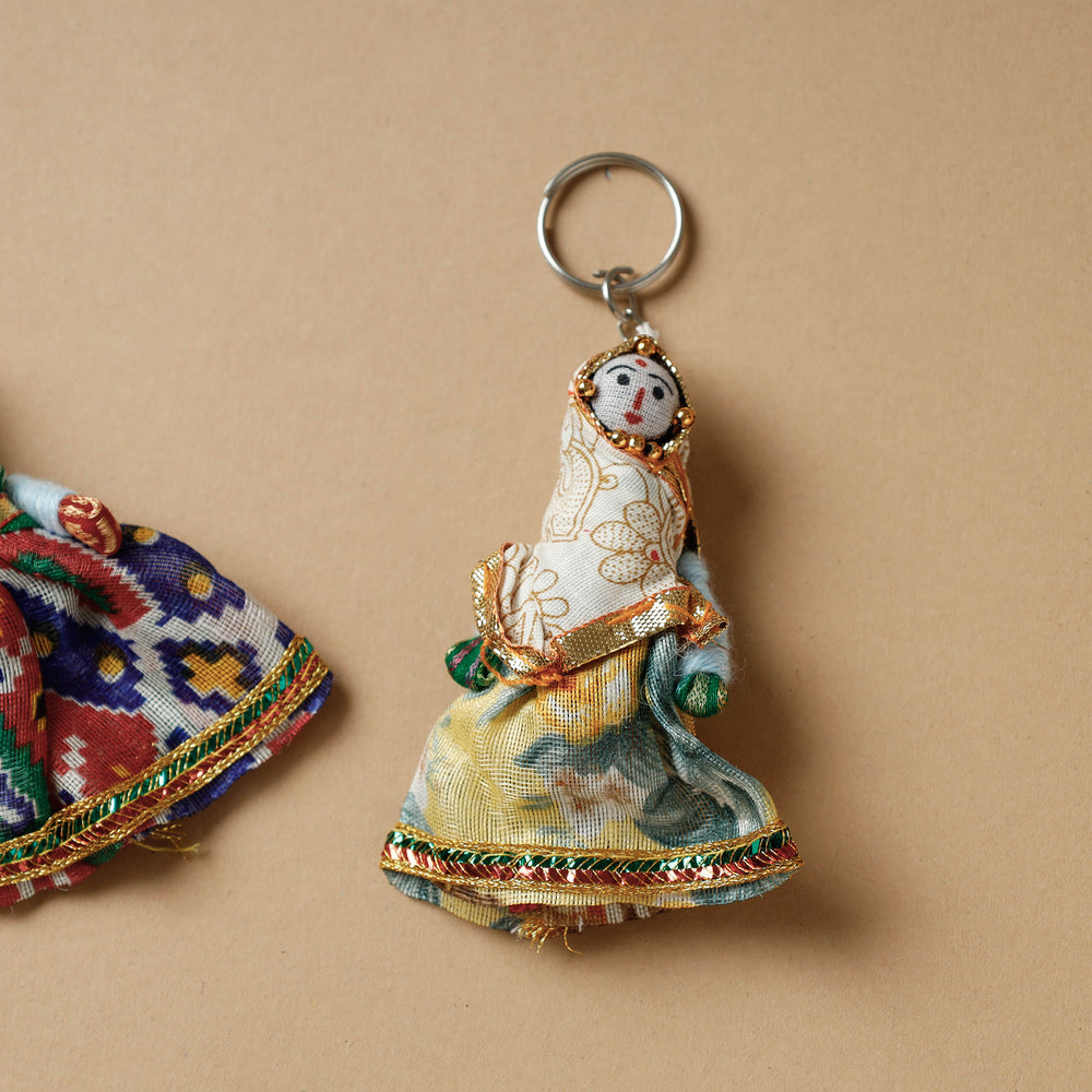 Rajasthani Puppet Keychain