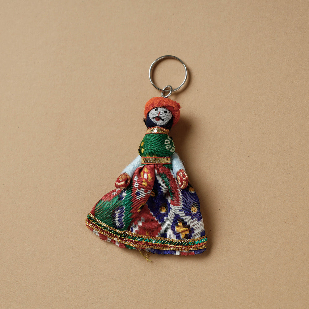 Rajasthani Puppet Keychain