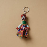 Rajasthani Puppet Keychain 