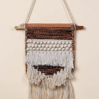 handwoven wall hanging