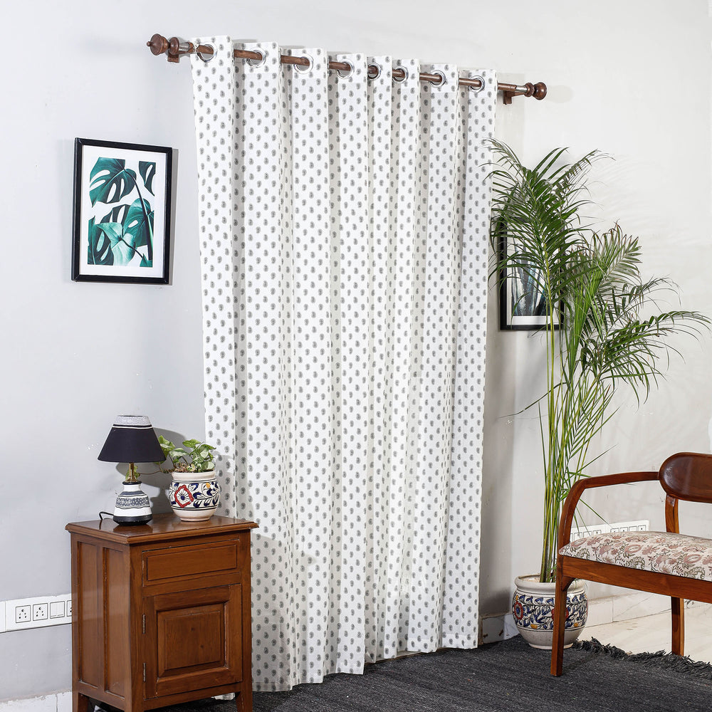 block printed door curtain
