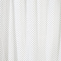 White - Hand Block Printed Cotton Door Curtain (7 x 3.5 Feet) (Single Piece)