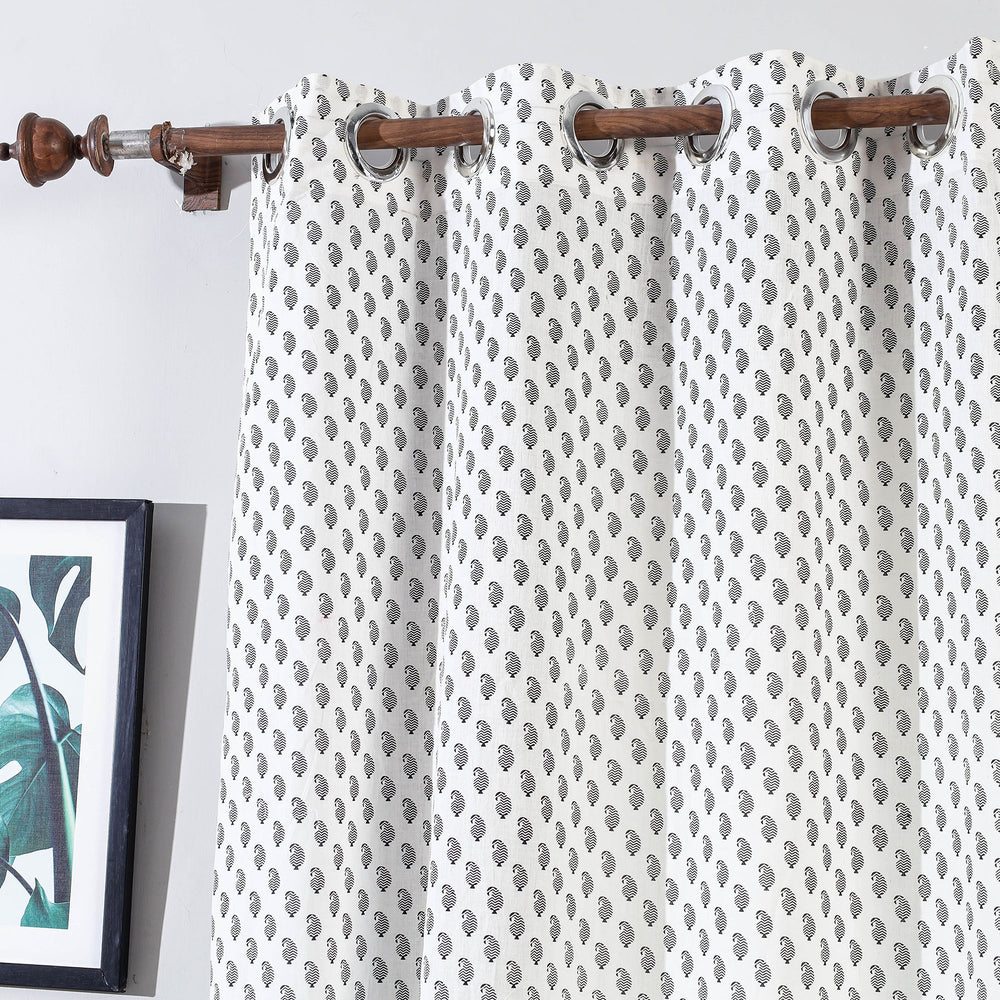 block printed door curtain
