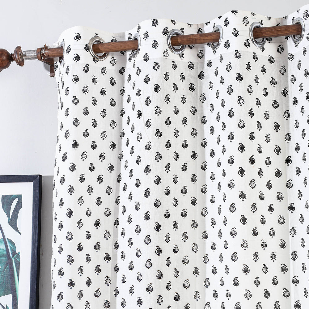 block printed door curtain
