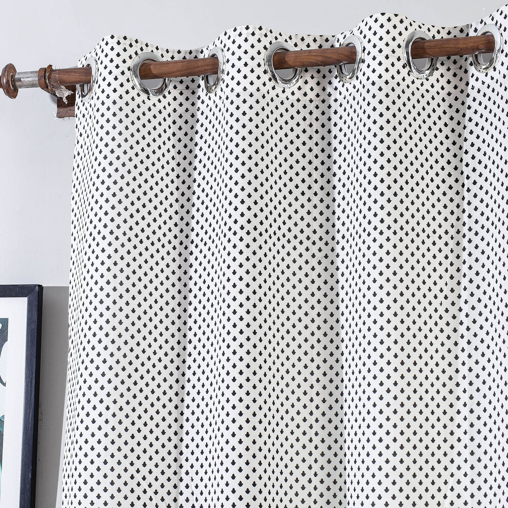 block printed door curtain
