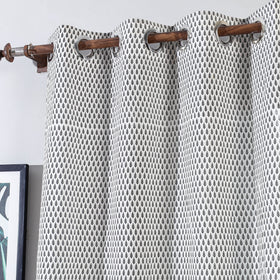 Buy Hand Block Printed Cotton Door Curtain Online at iTokri.com