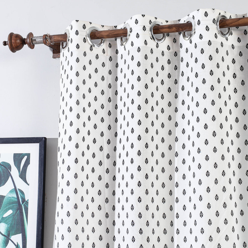 block printed door curtain
