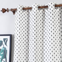 block printed door curtain
