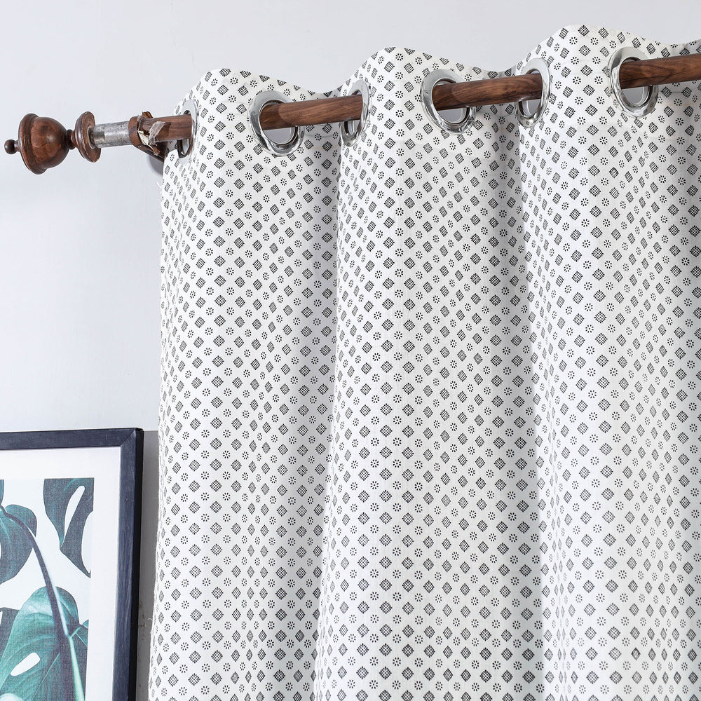 block printed door curtain
