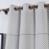 block printed door curtain
