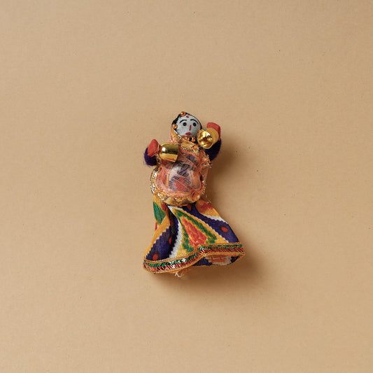 Rajasthani Musician Puppet Handmade Fridge Magnet