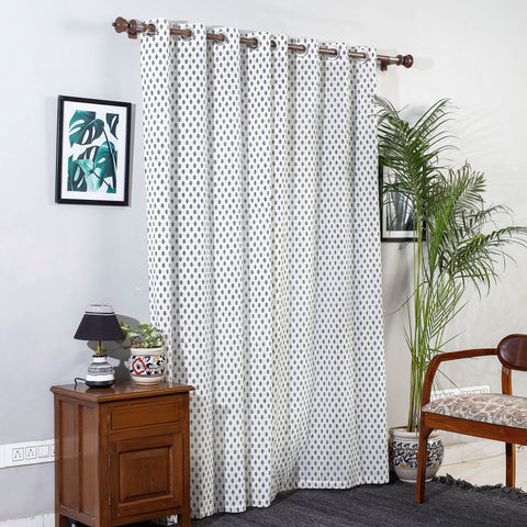 Block Printed Door Curtain