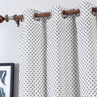 block printed door curtain
