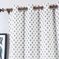 Block Printed Door Curtain