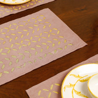 Applique Work Table Runner 