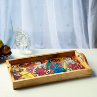 Painted Wooden Tray