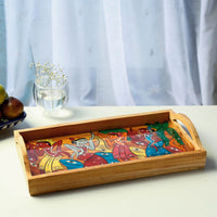 Painted Wooden Tray