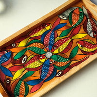 Painted Wooden Tray