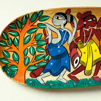 Painted Wooden Tray