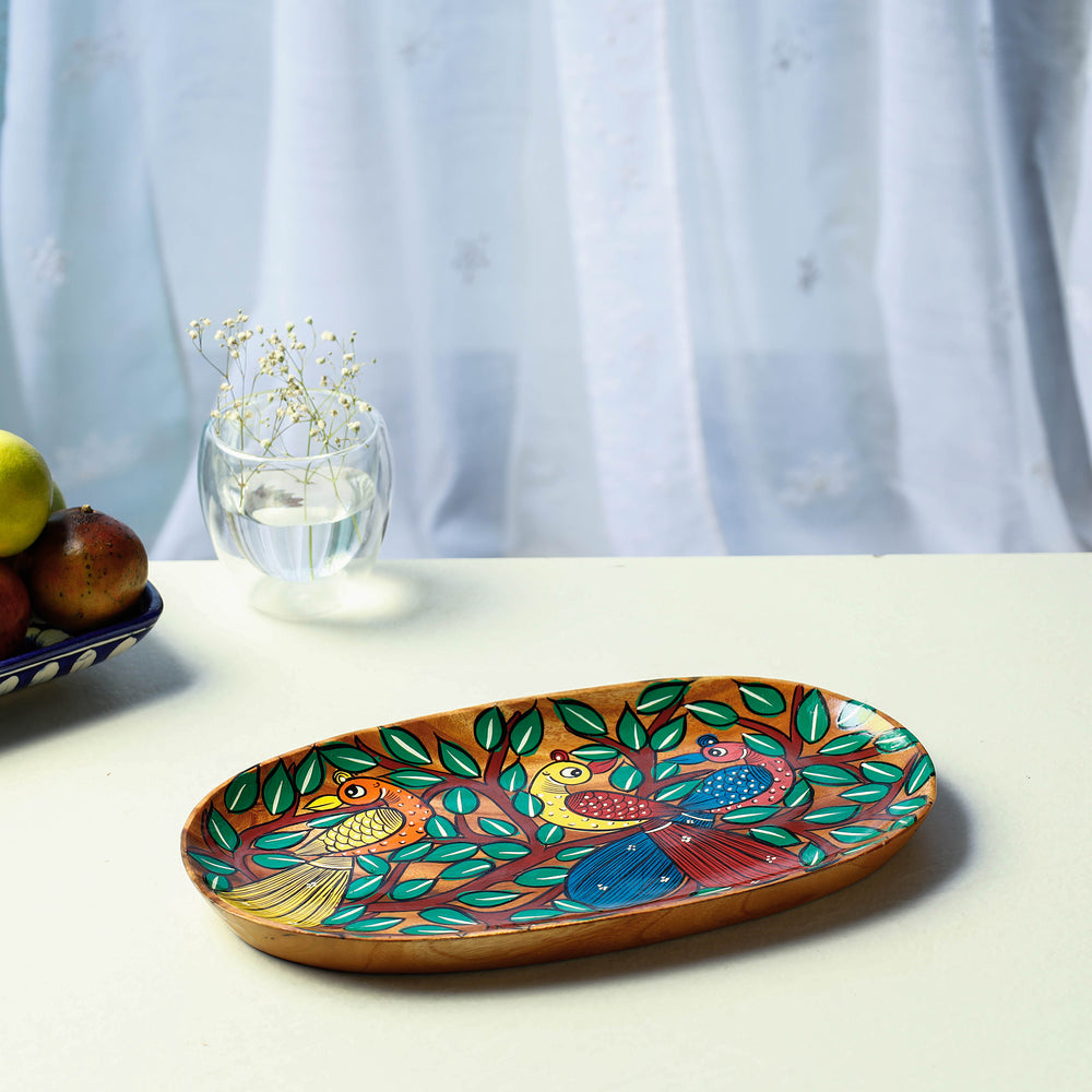 Painted Wooden Tray