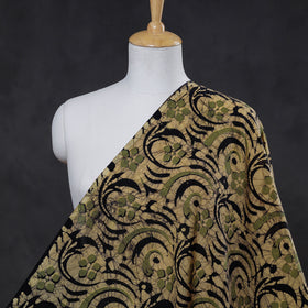  Yellow Hand Printed Cotton Batik Fabric